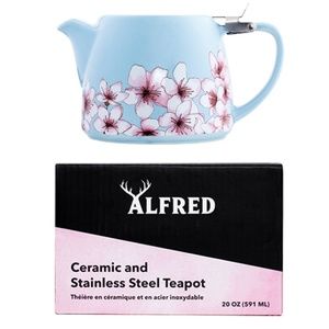 Alfred Ceramic and Stainless Steel Teapot